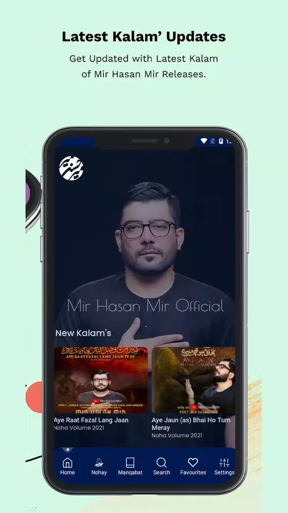 Zrzuty ekranu Mir Hasan Mir Official
