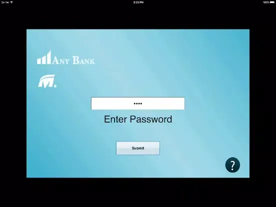 Tangkapan layar Miri-Token Vault iPad 