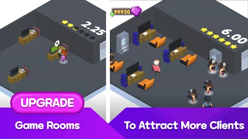 Ảnh chụp màn hình của Internet Cafe Creator Idle