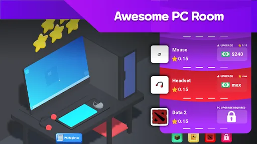 Ảnh chụp màn hình của Internet Cafe Creator Idle