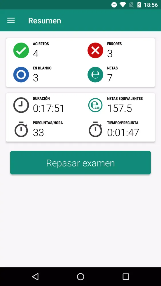 Captures d'écran de ENARM y MIR con MirMeApp