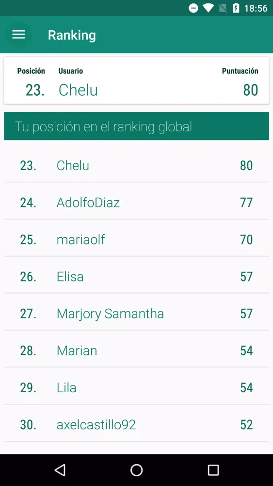 Captures d'écran de ENARM y MIR con MirMeApp