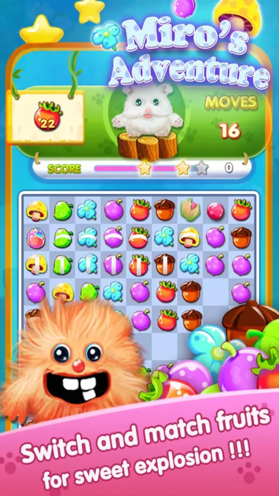 صور Miro's Adventure - Fruit Match