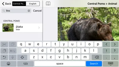 ภาพหน้าจอของ Central Pomo Language - Intro
