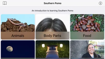 Tangkapan layar Southern Pomo Language - Intro
