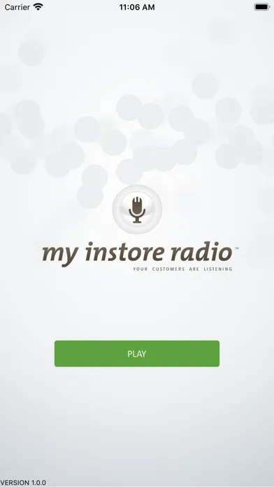 Tangkapan skrin My Instore Radio Streaming