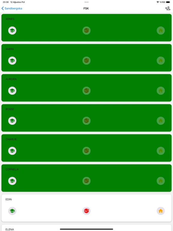 Скриншоты Class Student Atendance Trackr iPad 