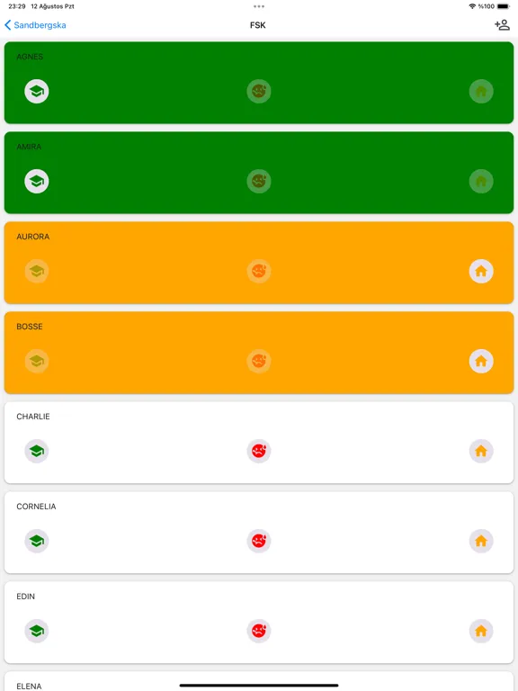 Скриншоты Class Student Atendance Trackr iPad 