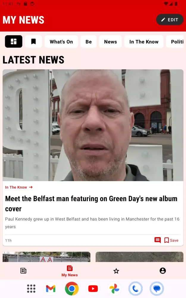 Belfast Live سکرین شاٹس