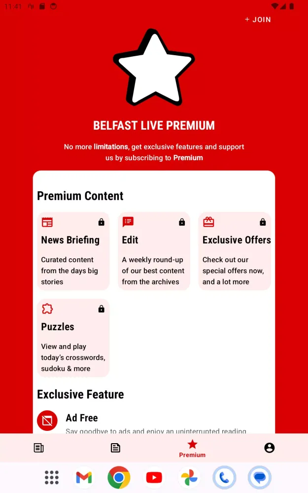 Belfast Live سکرین شاٹس