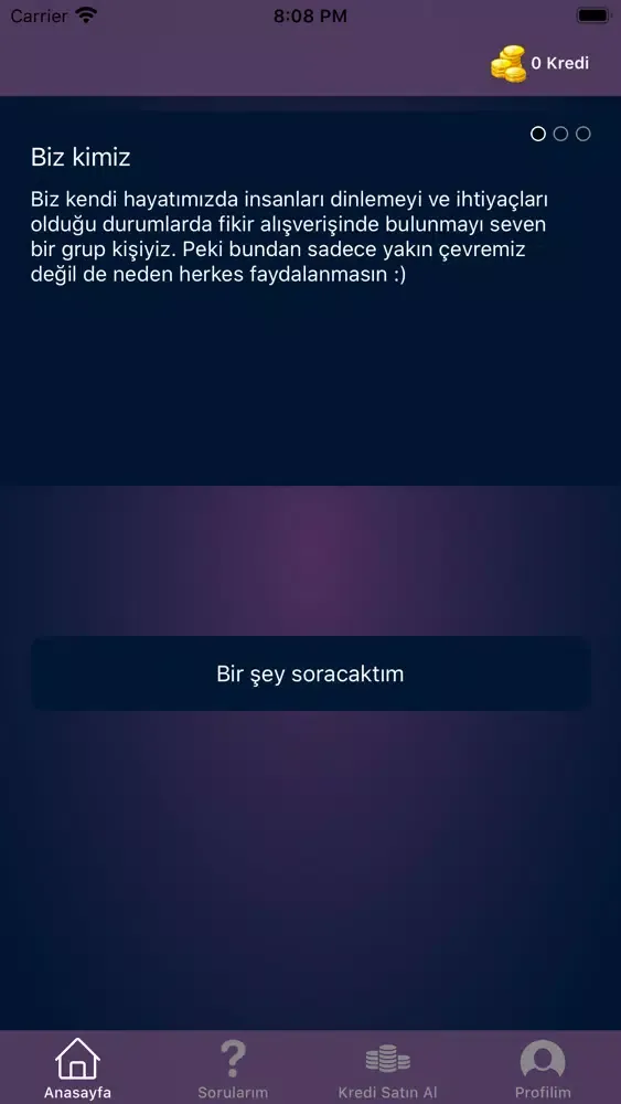 Bi sey soracaktim Screenshots