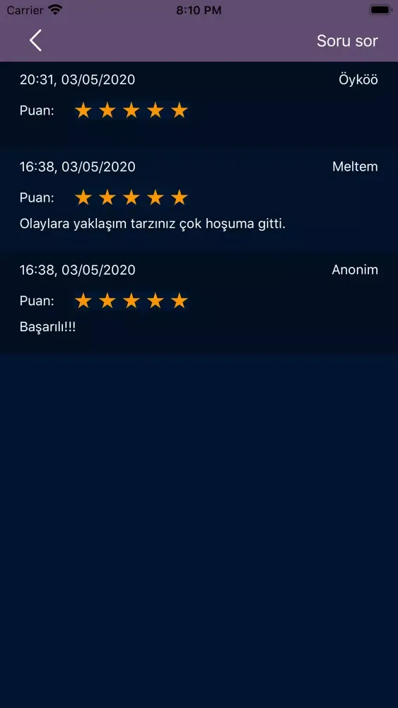 Bi sey soracaktim Screenshots