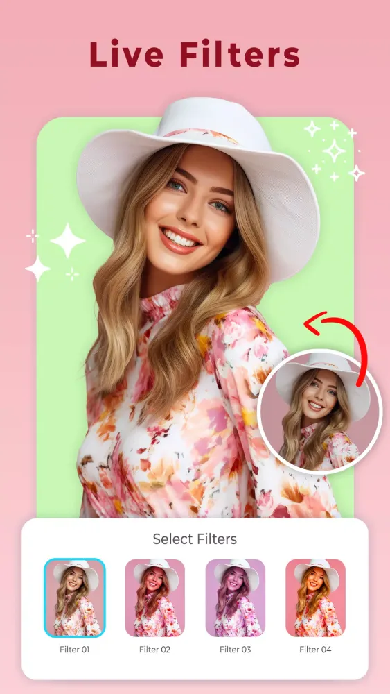 Beauty Camera: Selfie Editor应用截图