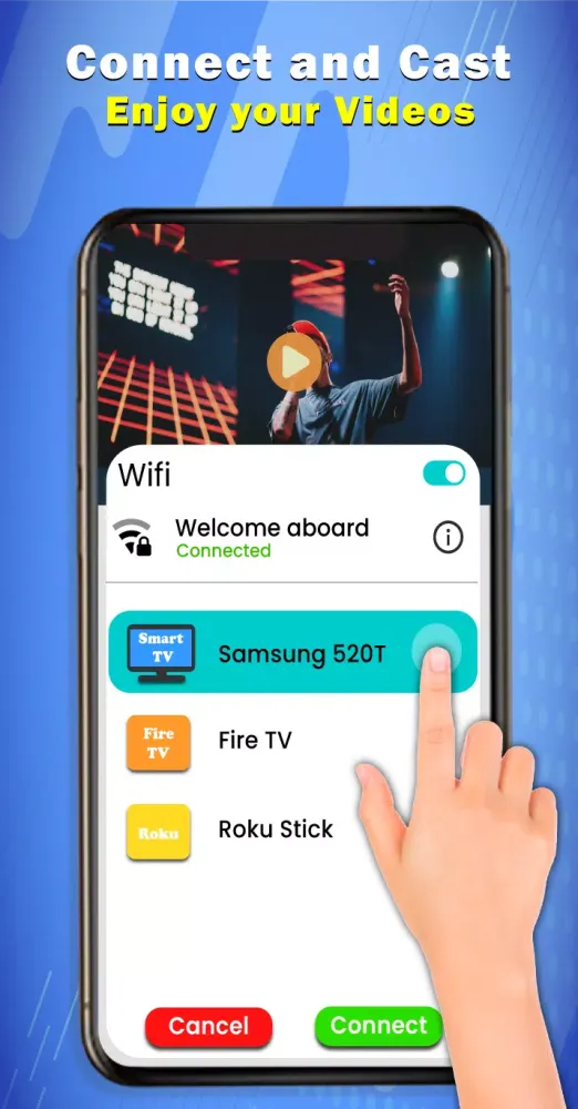 Capturas de pantalla de Cast to tv: screen mirror, Chromecast & smart tv