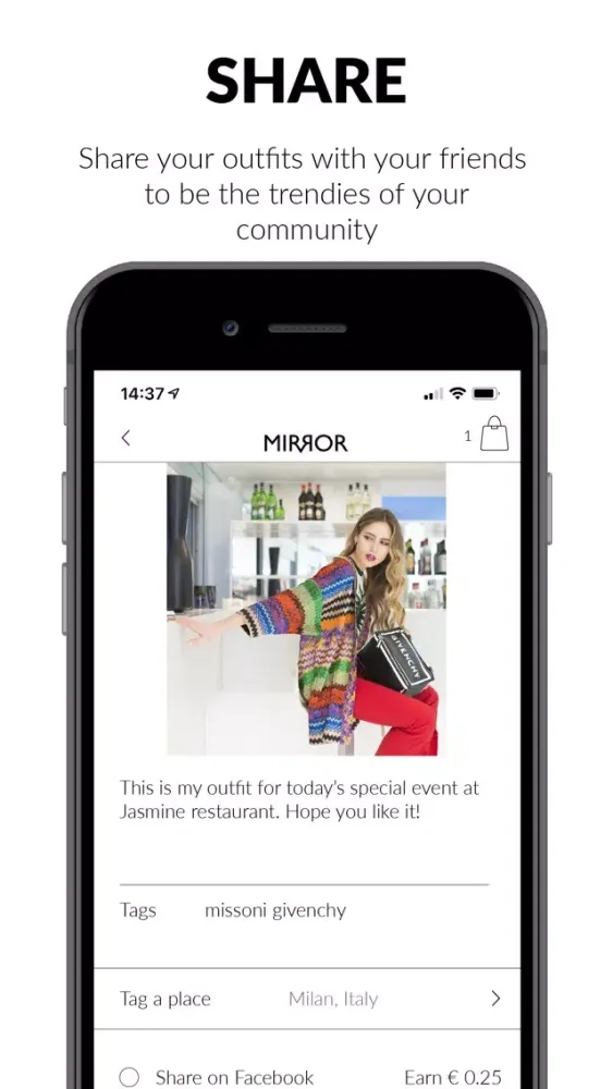 Capturas de pantalla de Mirror - Social Ecommerce
