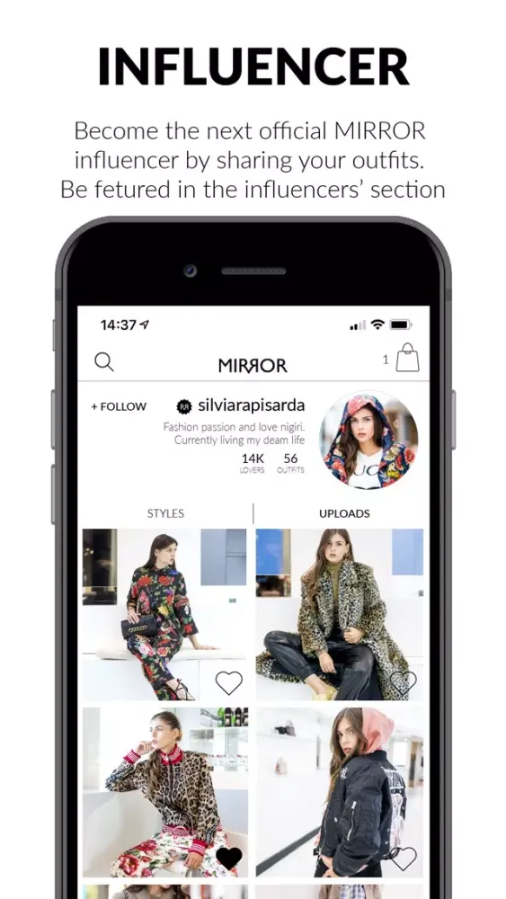 Capturas de pantalla de Mirror - Social Ecommerce