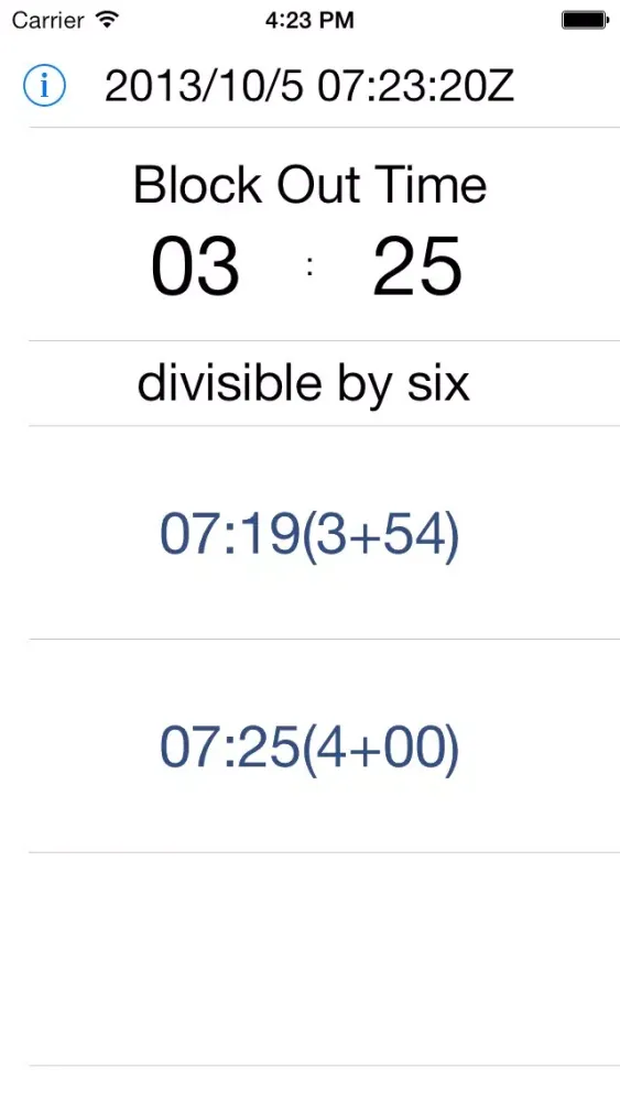 صور Flight Time Divider