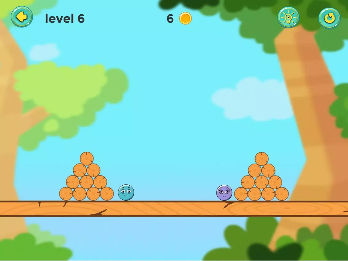 ภาพหน้าจอของ Meet Balls iPad 