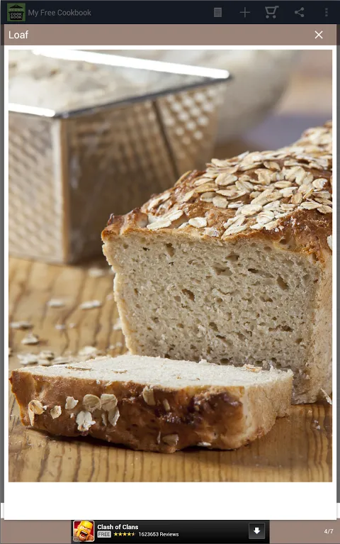 Captures d'écran de My Free Cookbook