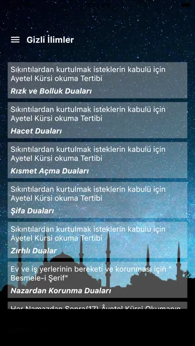 صور Gizli İlimler - Özel Dualar