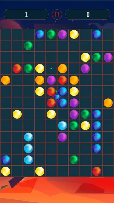 Volcano Color Lines - Match 5 Screenshots