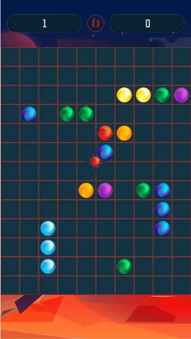 Volcano Color Lines - Match 5 Screenshots