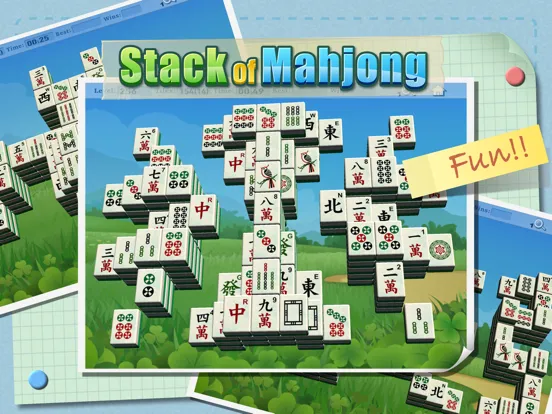 Captures d'écran de Stack of Mahjong iPad 