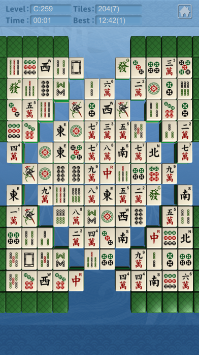 Tangkapan skrin Wind of Mahjong