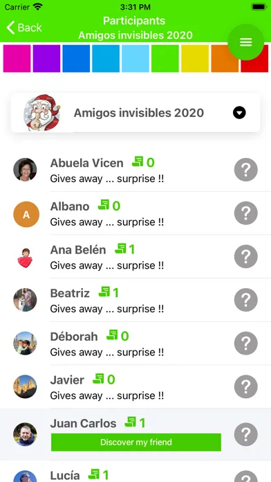 My Secret Santas Gift Exchange Screenshots