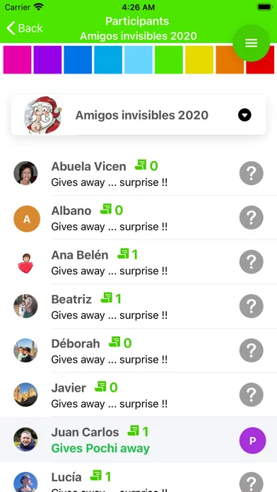 My Secret Santas Gift Exchange Screenshots