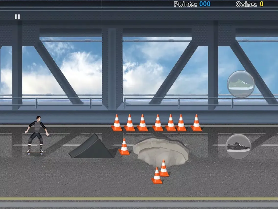 Zrzuty ekranu Skateboarding Pro iPad 