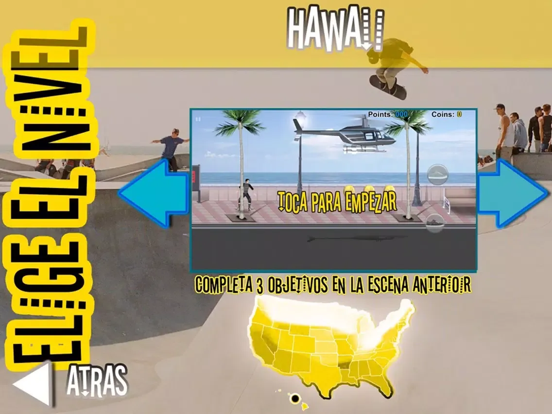 Zrzuty ekranu Skateboarding Pro iPad 
