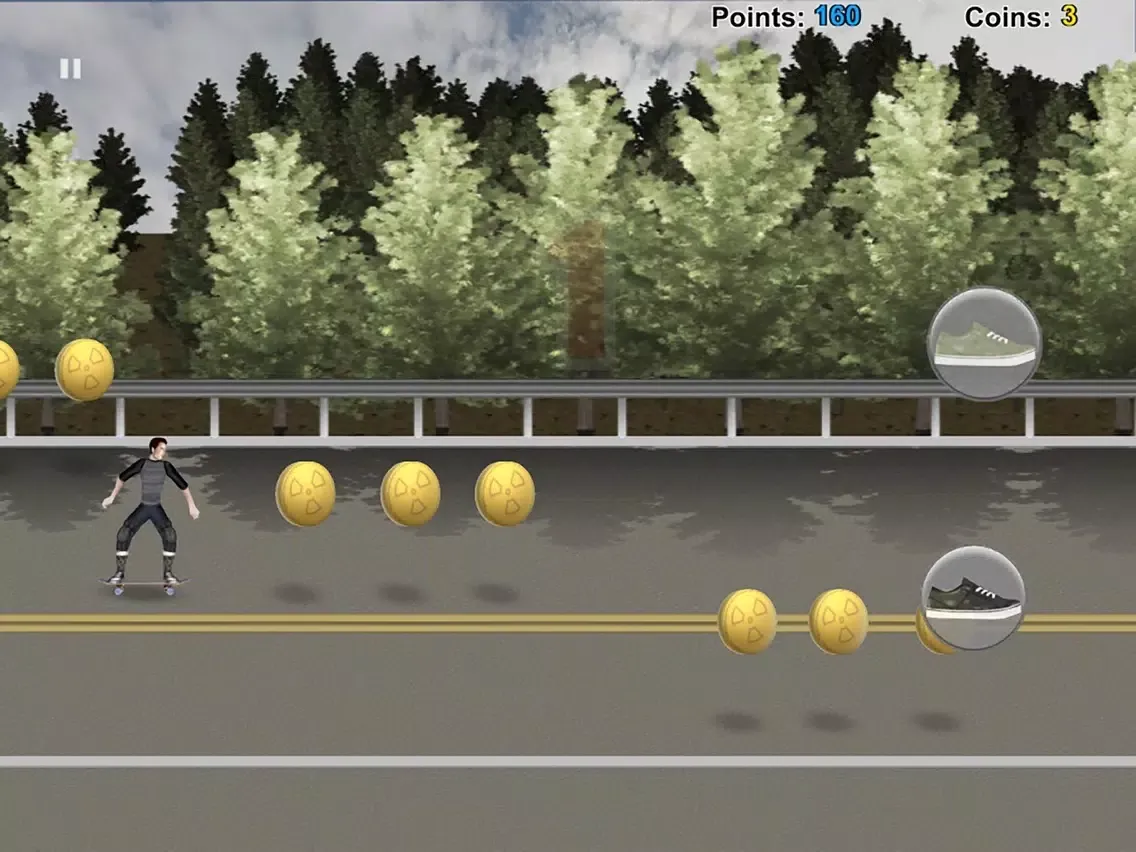 Zrzuty ekranu Skateboarding Pro iPad 