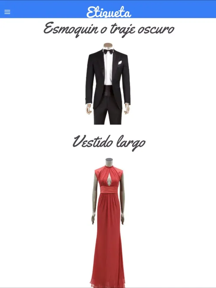 App Mi Boda iPad  스크린샷