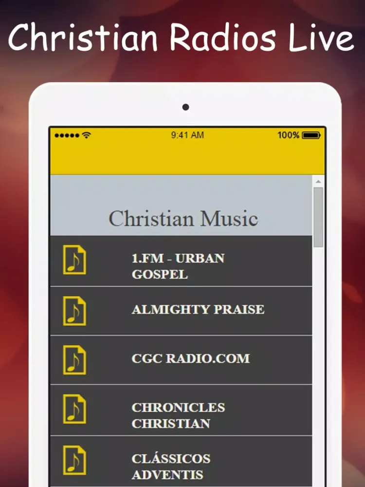 صور ' A Christian Music. iPad 