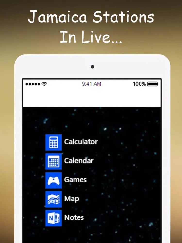 تصاویر ` Radio Jamaica Live. iPad 