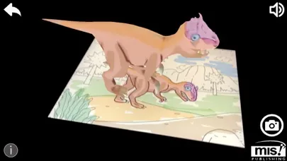 Tangkapan layar MIS DinoHunter AR
