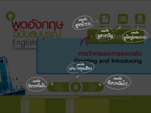 พูดอังกฤษฉบับสมบูรณ์ iPad  سکرین شاٹس