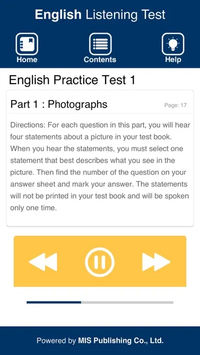 Listening Test应用截图