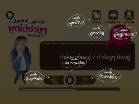 Captures d'écran de Thai to English Sentences iPad 