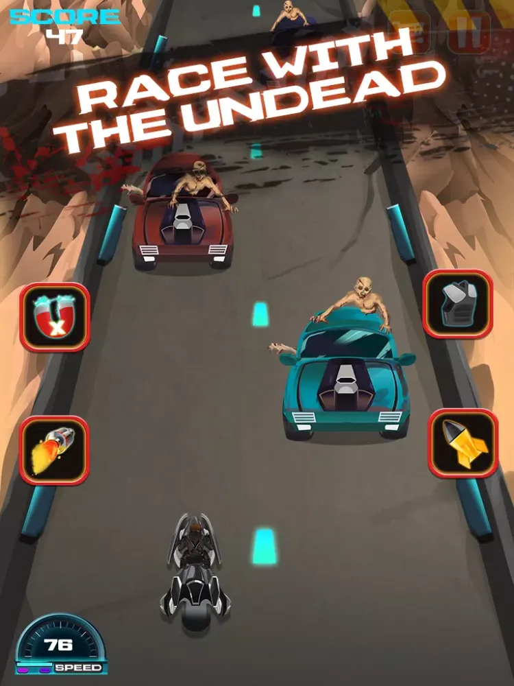 Скриншоты Dead Zombie Speedster Chase - Extreme Monster Racing Dash Game iPad 