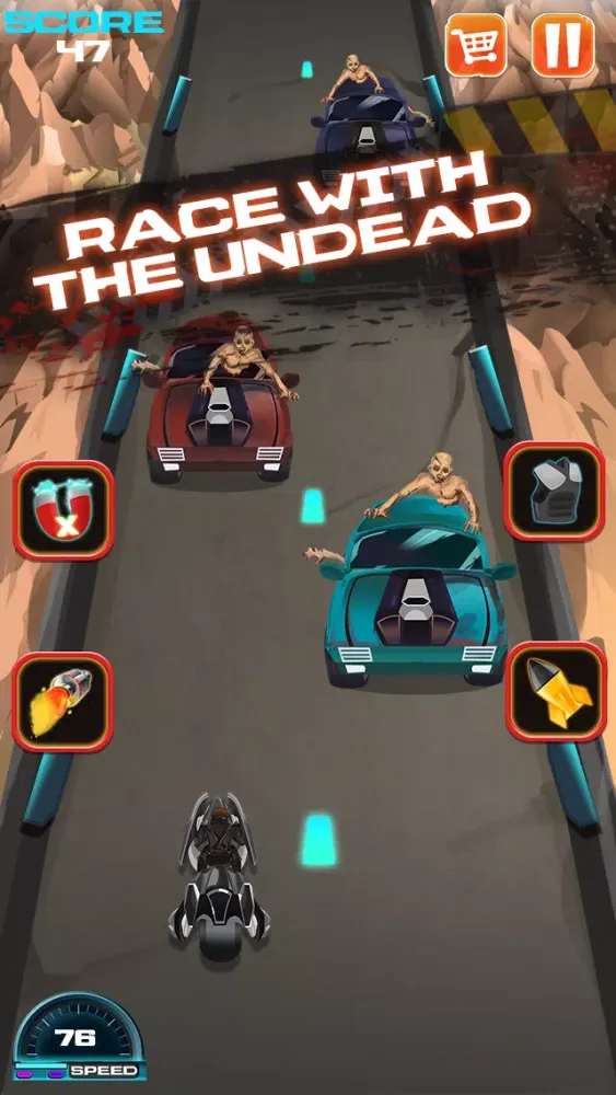 Скриншоты Dead Zombie Speedster Chase - Extreme Monster Racing Dash Game