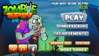 Tangkapan layar Zombie Spin - The Brain Eating Adventure