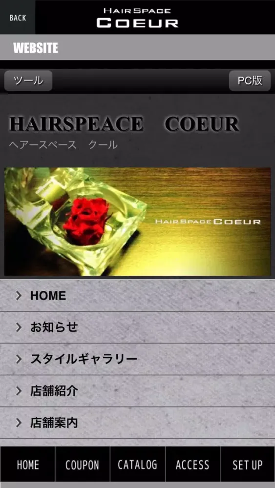 HAIRSPACE COEUR سکرین شاٹس