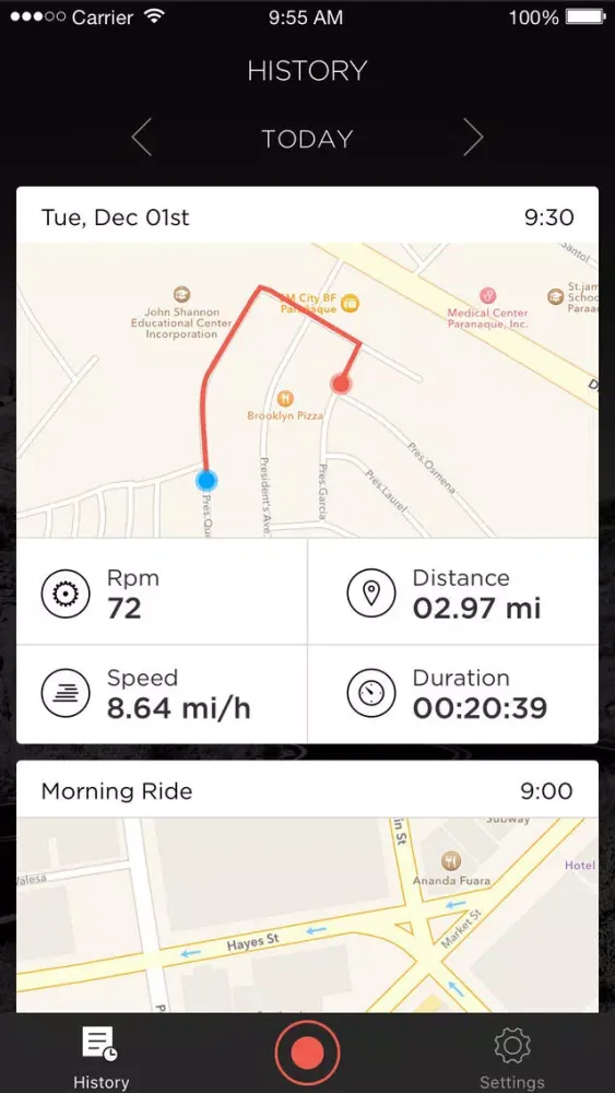 Misfit Cycling Ekran Görüntüleri