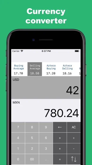 Скриншоты Dollar MX - Rates Today