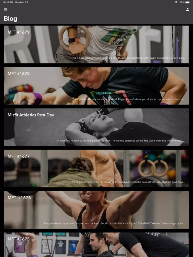 Misfit Athletics iPad  Screenshots
