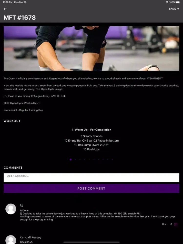 Misfit Athletics iPad  Screenshots