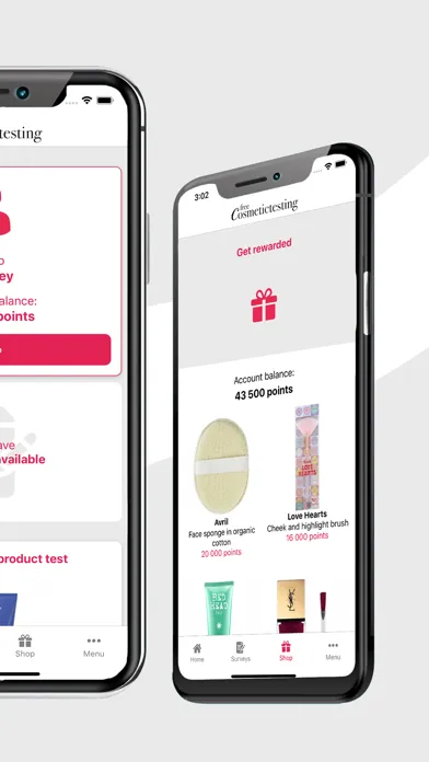 Tangkapan layar Free Cosmetic Testing