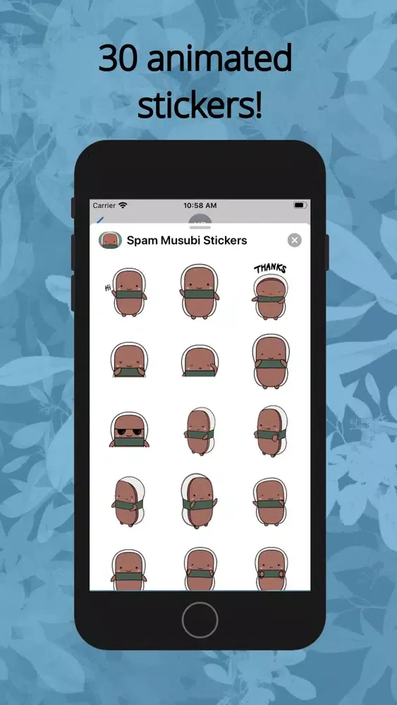 Musubi Stickers Animated应用截图